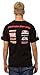 JH Design Men's Honda T-Shirt Wing Logo Crew Neck Black Shirt (Large, RAC4-BLACK)