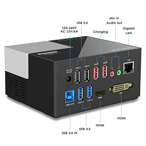 2 WAVLINK+Universal+Ethernet+Ultrabook+Notebooks+Black