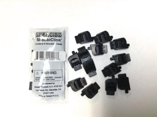 Skoobidz Clips - Contains 6 clasps