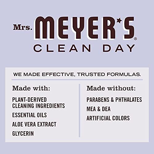 Mrs. Meyer's Liquid Dish Soap Refill, Biodegradable Formula, Lavender