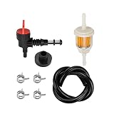Hipa 192980GS Fuel Shut Off Valve Service Kit + Fuel Filter for Briggs and Stratton 78299GS 80270GS Craftsman Snapper Troy-Bilt Generac Portable Generator