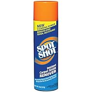 WD-40 009934 Spot Shot Professional Instant Carpet Stain Remover, 18oz Spray Can (Case of 12)