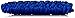 Yonger Womens Vintage Satin Cocktail Party Handbag Wedding Bag Shoulder Chain-blue