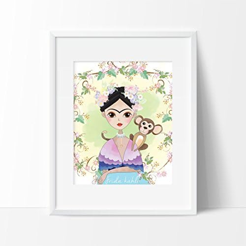 Frida Kahlo Art Print - Wall Art - Home Decor - Office Decor - Mexican Art