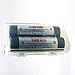 3400mAh Battery ORBTRONIC PROTECTED Button Top Rechargeable High Performance Li-ion 3.7V for High Power Flashlights (Pack of: 2x batteries)