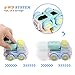 Lydaz Push and Go Cars Cartoon Friction Powered Trucks Toy for Baby Toddlers Boys Girls 1 2 3 Year Old(Set of 4)
