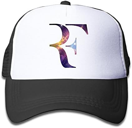 YONLY Roger Federer Logo Youth Children Girl Boy Kids Baseball Cap Black