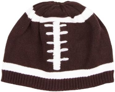 RuggedButts Baby/Toddler Boys Football Baby Knit Beanie Hat