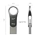 Silicon Power C80 64GB Flash Drive Type C Swivel Dual Flash Drive (USB-A 3.0 / USB-C) Ready for Smartphones, Tablets and New MacBook (SP064GBUC3C80V1S)