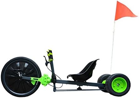 wwgy Children's entertainment children drift car pedal tricycle stroller , 20 inch green