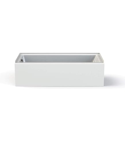 MAAX 105815-R-000-001 Rubix Acrylic Right-Hand Bathtub