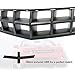 BUNKER INDUST Camaro Bowtie Emblem Delete 2010-2013 Camaro Black Bow Tie Front Grill Emblem Delete Removes Chevy Logo on Grille