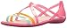 Crocs Women's Isabella Cut Strappy W Flat Sandal, Paradise Pink/Rose Dust, 6 M US