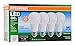 SYLVANIA Ultra LED A19 Light Bulb, 60W Equivalent, Efficient 9W, 13 Year, 800 Lumens, Dimmable, Clear, Medium Base, 5000K, Daylight - 4 Pack (78040)