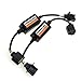 Car Rover Car LED Headlight Canbus Error Free Plug & Play Computer Warning Canceller & Anti Flicker - H13