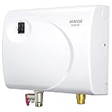 Atmor AT-S901-13 Tankless Electric Hot Water Heater, 13kW, White