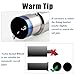 Ruien Universal Aluminum Turbo Sound Exhaust Muffler Pipe Whistle Car Blow Off Valve BOV Tip Simulator Whistler (L-Black)