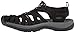 KEEN Women's Whisper Closed Toe Sport Sandals, Black/Magnet, 8.5