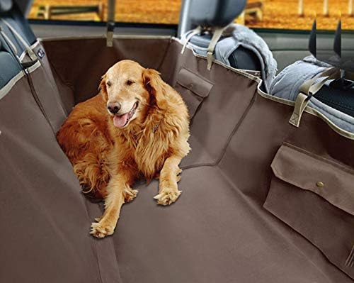 Feng 犬用シートカバー セール特価 ペット用 100 防水 ペットシートカバー ハンモック 600d 高耐久 丈夫 車 Suv用 傷防止 滑り止め トラック ソフト ペットバックシートカバー