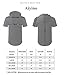 Aiyino Men's Hipster Hip Hop Hoodie Side Zipper Tshirt Medium Black