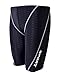 Easea Men`s Rapid Swim Splice Quick Dry Jammer Swimsuit Black X-Large