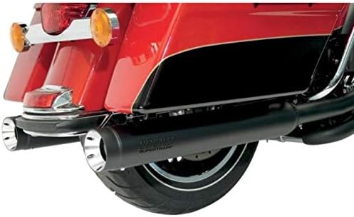 Kerker 147-78226 Stout 4" Slip-On Muffler with Black Finish