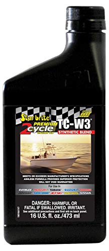 Star brite Premium 2-Cycle Engine Oil TC-W3 - 16 oz