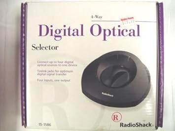 Amazon Com Radio Shack Digital Optical Selector Office Products