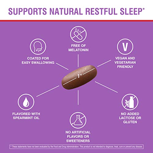 Swisse Sleep Valerian Root Capsules Valerian Root Extract + Magnesium + Licorice + Hops