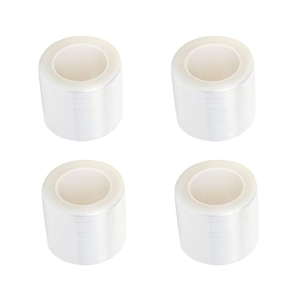 Healifty 4 Rolls Barrier Film, Professional Eyebrow Tattoo Supplies, Barrier Film Tattoo, Plastic Wrap, Disposable for Brow Lamination Protective Film for Medical, Dental, Beauty (White)