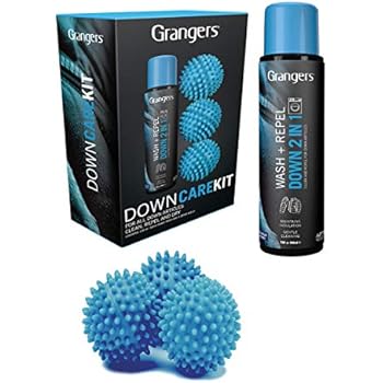 Grangers Down Care Kit/Down Wash + Repel / 3 Dryer Balls / 10oz