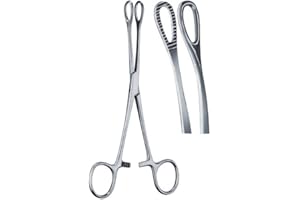 Foerster Sponge Holding & Dressing Forcep Curved 10"/25CM