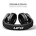 Bluedio U (UFO) PPS 8 Drivers High-End Bluetooth headphones Revolution/3D Sound Effect/Aluminum alloy build/Hi-Fi Rank wireless&wired Over-Ear headsets with carrying hard case Gift-package(Pure Black)