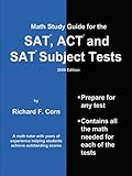 Math Study Guide ACT Test Prep