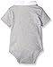 Calvin Klein Newborn Boys Interlock Body Top with Woven Shorts, Gray, 0-3 Months
