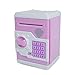 TOPBRY Cartoon Electronic Password Piggy Bank Cash Coin Can for Children/Toy Gifts Birthday Gifts (Pink & White)