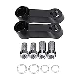 Motorcycle Mirror Riser Pair of 10mm CNC Aluminum