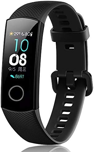 Dewanxin Adjustable Sport Strap for Huawei Honor 4 Smart Watch, Soft Silicone Wristband Strap Replacement, Environmental and Healthy