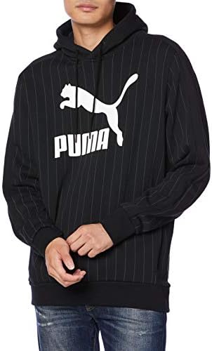 プーマ スウェット パーカー Pinstripe Aop フーディスウェット メンズ