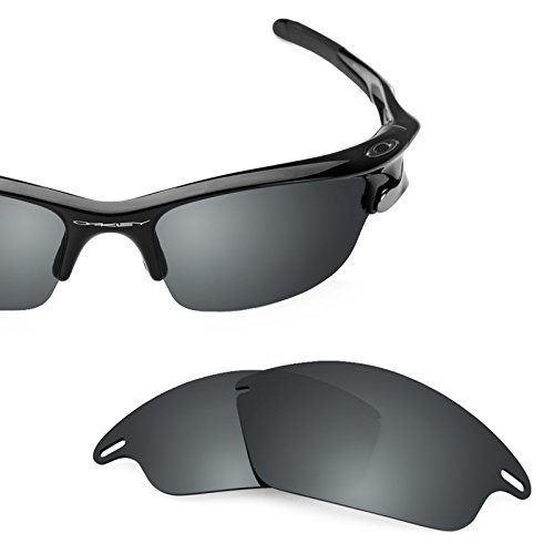 Revant Replacement Lenses for Oakley Fast Jacket Polarized Black Chrome MirrorShield