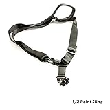 Hunter Select US Tactical Safety Two Points Outdoor Belt Carbine Sling Adjustable Strap, Quick Action Adjustment Systems (Black)