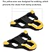 Rapify SPD Cleats for Cycling Shoes Compatible with Shimano SPD Shoes SPD Pedals for 2 Hole Indoor Spin Bike Shoes & Road Cycling Shoes (for SPD-SL 6 Degree)