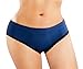 Anigan StainFree Seamless Hipster Lace Trim Menstrual Period Panty - Blue - Large
