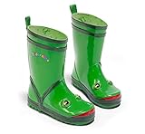 Kidorable Frog Rain Boot (Toddler/Little Kid), Green, 10 M US Toddler