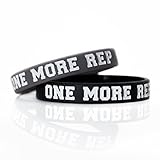 Inspirational Silicone Wristbands Rubber Band Bracelets, Custom Embossed with Saying 