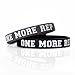 Inspirational Silicone Wristbands Rubber Band Bracelets, Custom Embossed with Saying 