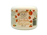 Just Peachy-The Daily Moisturizing and Organic Body Cream that Heals Damaged Skin with Aloe Vera, Coconut, & Vitamins C & E for EVERY Skin Type - Hypoallergenic & Chemical Free