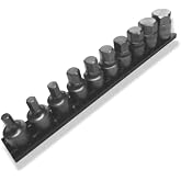 Vim Tools VIMIMPACT-VI6 Half Cut Stubby SAE Hex Set - 3/8" square Drive