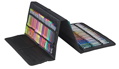 ECR4Kids GelWriter Gel Pens Set Premium Multicolor in Fabric Easel (75-Count)