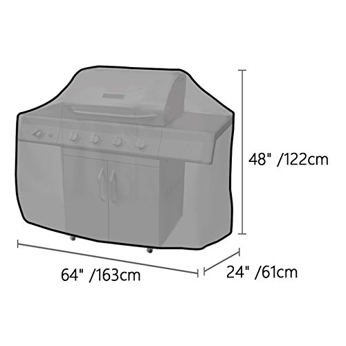 image for F Fellie Cover 64 inch Grill Cover Waterproof Outdoor BBQ Gas Grill Co